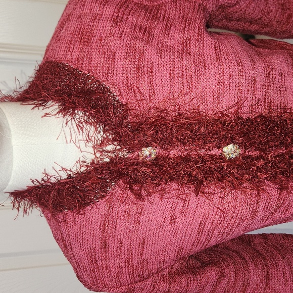 Knitline Rosa Fringe Trim Jacket - Picture 2 of 9
